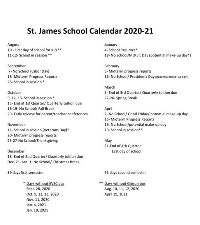 school-calendar-st-james-school